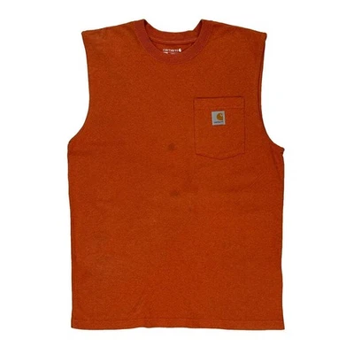 Carhartt Vest - Medium Orange Cotton - Image 1 of 4