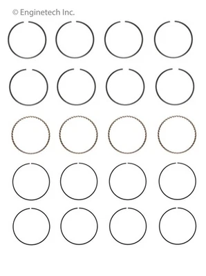 Juego de anillos de pistón para 86-97 Suzuki Samurai Sidekick Swift C74254-100 Foto 1 de 4