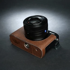 Genuine Leather Camera Half Case Bag Cover For Sony RX1R3 RX1RⅢ rx1r3 - Picture 1 of 65