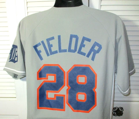MLB Genuine Merchandise Jersey~Detroit Tigers # 28 Prince Fielder~Men's S~EUC! Cover