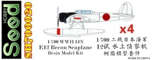 SEEDHOBBY SH700020 1/700 WWII IJN E12 Recon hidroavión (juego de 4) kit modelo resina - Imagen 1 de 2