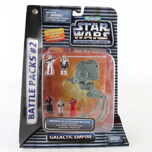 Micro Machines Star Wars Battlepack 2 Imperial Empire At-st Galoob 68010 - Picture 1 of 5