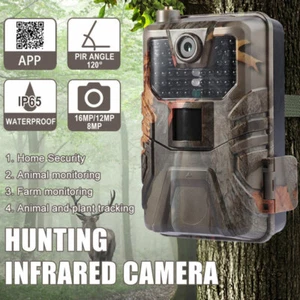 Cámara de video en vivo 4K de caza 4G MMS Trail Scouting Game Wildlife Cam HC-900 PRO - Imagen 1 de 12