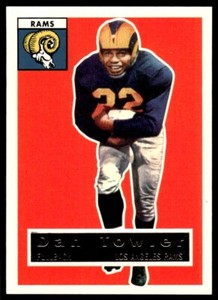 1994 Topps Archives 1956 Gold Dan Towler Los Angeles Rams #90