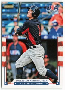 Austin Cousino Panini 2012 novato de béisbol de Estados Unidos - Imagen 1 de 2