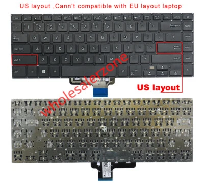 New For ASUS Pro15 S15 UK505B U5100UQ F510UA S5100UQ series laptop US keyboard - Image 1 of 4