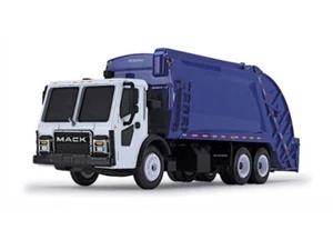 Mack LR w/ McNeilus Rear Loader - Blue 1:87 HO Scale Model - First Gear 80-0352 - Picture 1 of 2