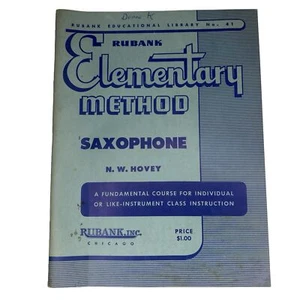 Rubank Elementary Method - Saxophon (Rubank Educational Library) - Bild 1 von 6