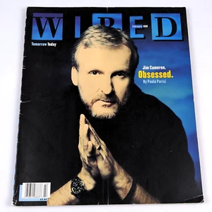 Wired Magazine February 1998 James Cameron Obsessed ~ No Label - Picture 1 of 3