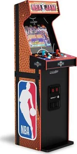 Arcade1Up NBA Jam Deluxe 2-Player Control Panel Arcade Machine - Picture 1 of 8