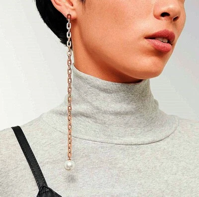 Liebeskind Berlin LJ-0273-E-20 Women Single Ear Stud XL IP Rosegold New - Image 1 of 3