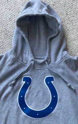 Indianapolis Colts NFL ANTIGUA Men XL gray pullover Hoodie Excellent Condition - Image 1 of 4