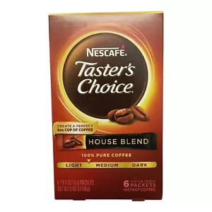 Nescafe Taster's Choice House Blend Instant Kaffee Getränk Singles - Bild 1 von 2