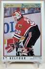 1991-92 OPC Premier Chicago Blackhawks Hockey Card #19 Ed Belfour