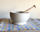 Milton Brook Unglazed Pestle and Mortar by Wade Ceramics To Grind Herbs & Spices