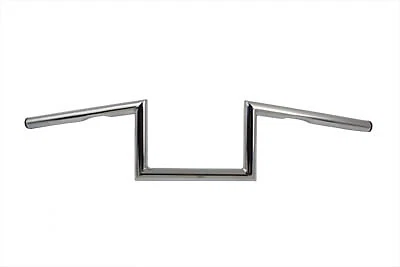 5-1/2" Z Handlebar with Indents Chrome for Harley Davidson by V-Twin - Image 1 of 1