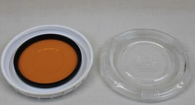 Vintage Nikon Nikkor A12 Amber Warming Camera Lens Filter 52mm Japan In Case - Image 1 of 4