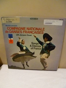 Songs & dances of France with Jacques Douai Vinyl Record - Imagen 1 de 1