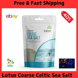 LOTUS Coarse Celtic Sea Salt, 500 G Au - Picture 1 of 3