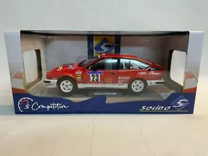 Solido Alfa Romeo Alfetta GTV6 #23 Loubet Rally Tour de Corse 1985 1/18 S1802306 - Foto 1 di 3