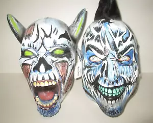 Twiztid Set Maschera Eviluzione Continua (2 Maschere) Madrox e Mono Demone - Foto 1 di 12