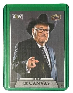 Jim Ross 2021 First Edition Upper Deck AEW Canvas # C-24 GOOD OL' JR - Bild 1 von 2