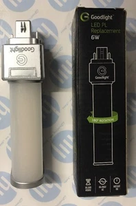 Goodlight 6w Daylight LED 2Pin PL Replacement New In Box - Picture 1 of 5
