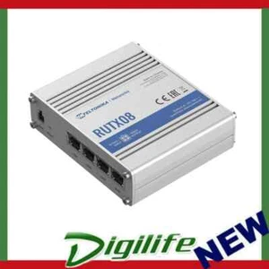 Teltonika RUTX08 - Next Gen VPN Router for Professional Applications - 4xGbE LAN - Picture 1 of 1