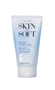 AVON SKIN SO SOFT FRESH&SMOOTH BODY HAIR REMOVAL CREAM 4.2 FL Oz - Picture 1 of 1