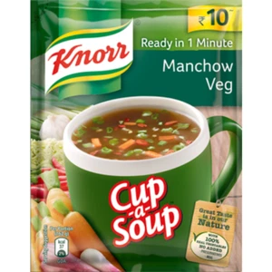 Nueva sopa Knorr Cup A manchow vegetal lista en un minuto - 11 gramos - Imagen 1 de 4