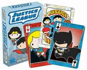 Tarjetas de juego DC Comics Universe CHIBI - LIGA DE LA JUSTICIA de América con licencia JLA - Imagen 1 de 2