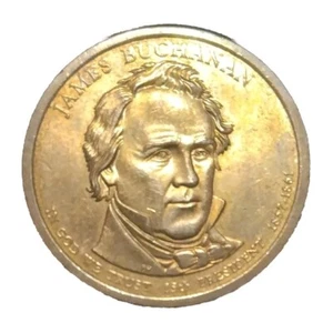 SELTENE JAMES BUCHANAN, FÜNFZEHNTER PRÄSIDENT 1 $ Dollar Münze 1857-1861 - Bild 1 von 2