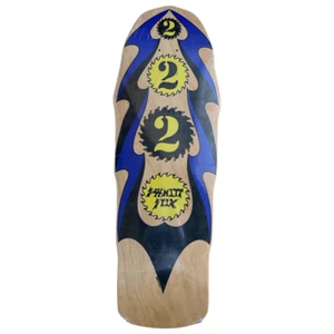 Schmitt Stix Ripsaw 2 Reissue Old School Skateboard Natural Deck Slight Warped - Picture 1 of 4