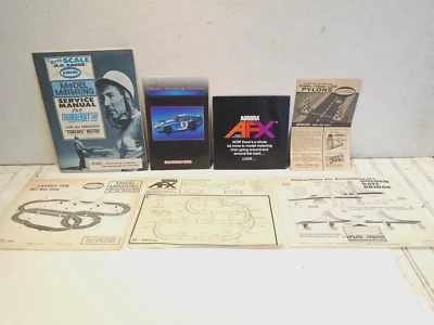 Aurora AFX Brochure Large Lot - Instructions, Catalogs, Directions - Image 1 of 4