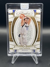 2021-22 Panini Flawless Luka Doncic 10/10 Gold Diamond #77 Sealed