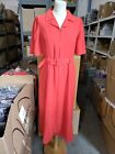 Finery Airlia Puff Sleeve Red V Neck Dress - Size 14 - BNWT/467