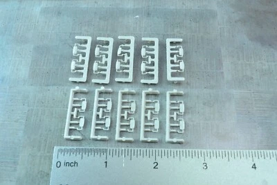 Herpa 10X Cab Mirrors sets WHITE for Tractor Trailer - Trucks HO 1:87 (HO5410) - Image 1 of 2