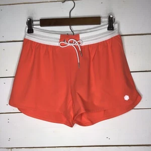 Nuevos Pantalones Cortos ASICS Tejidos de Ranura para Correr, Rosa Coralicious, Para Mujer Mediano - Imagen 1 de 6