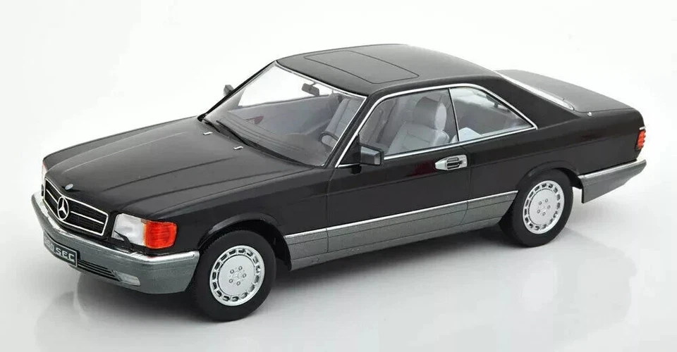 1/18 MERCEDES BENZ 560 SEC COUPE C126 1980 KK SCALE KKDC180333 - Immagine 1 di 1