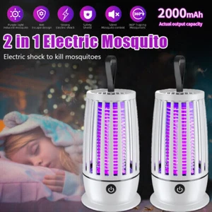 2Pack Electric Mosquito Insect Killer LED Lamp Zapper Fly Bug Trap Pest Control - Picture 1 of 14