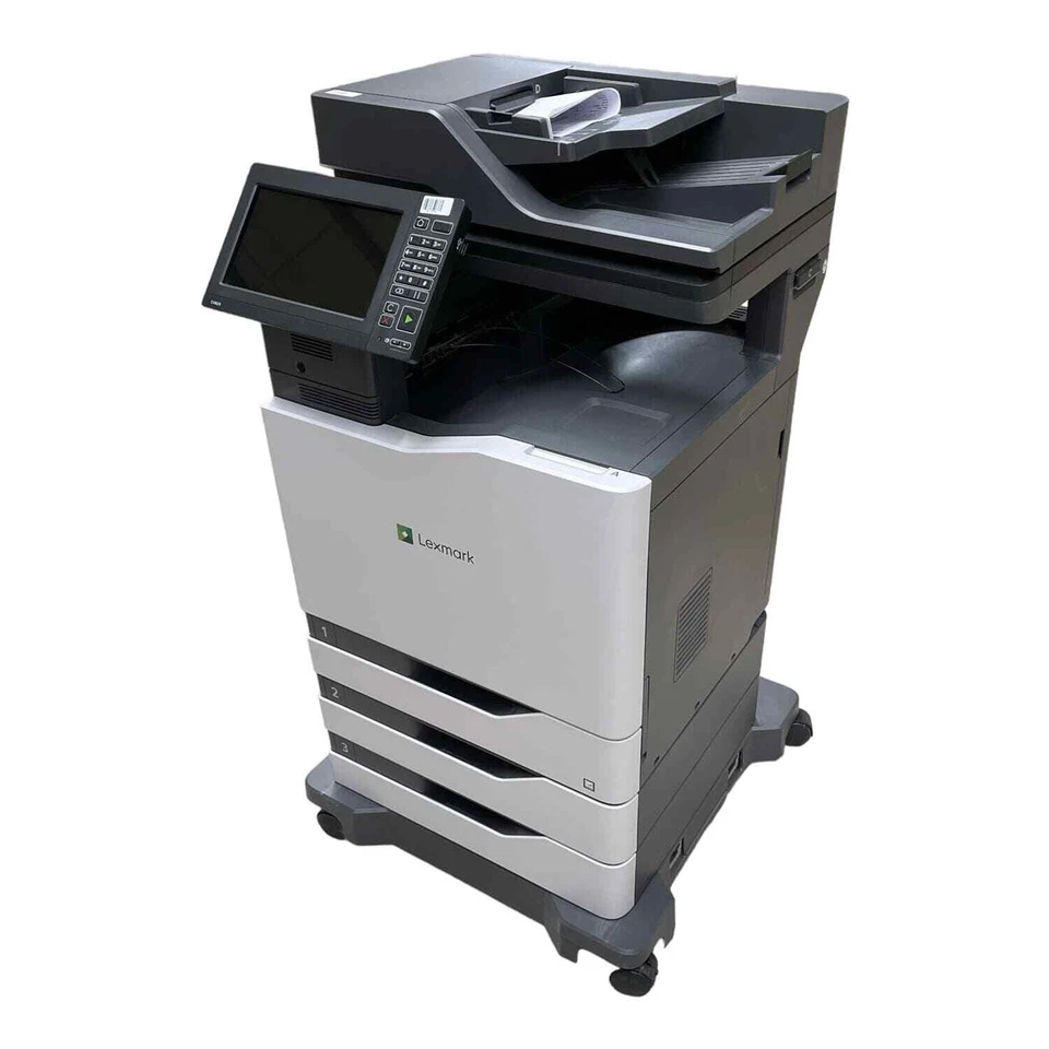 Lexmark CX825dte 376.200 Seiten Multifunktion in Farbe 3x 550 Blatt Touchdisplay - Bild 1 von 1