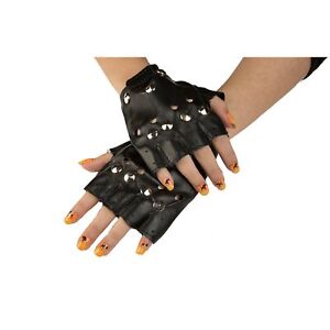 Viving Costumes 204664 Bikers Gloves, Multi Color, One Size