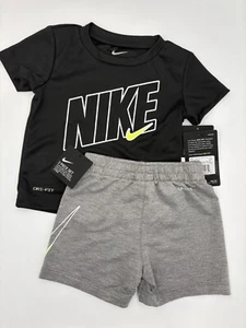 Nike Bebé Niño Dri-fit Camiseta Gráfica Conjunto de 2 Piezas - Imagen 1 de 2