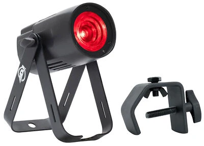 American DJ ADJ Saber Spot RGBL 20 Watt LED DMX RDM ACL Lens Pinspot Light+Clamp - Image 1 of 4