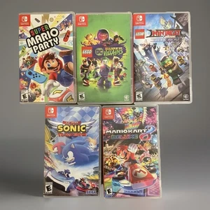 Nintendo Switch Ersatzhüllen für Mario Krt 8, Party, Team Sonic, Lego versch. - Bild 1 von 5