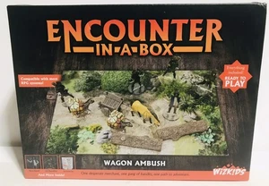 WizKids WarLock Tiles: Incontro in una scatola: Wagon Ambush - Leggi - Contenuto quasi nuovo - Foto 1 di 9