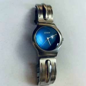 Wristwatch STORM Nuclear Lazer Stainless Steel Blue Dial Analog - Picture 1 of 9