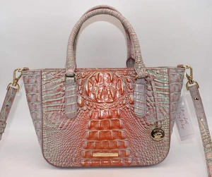 Brahmin Small Ashlee Satchel Bag in Flirty Ombre Melbourne - Picture 1 of 20