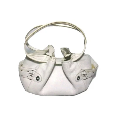 Bolso de hombro Cole Haan Denney de cuero blanco Foto 1 de 4