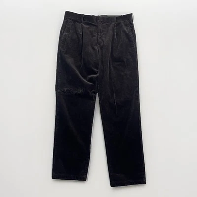 H & M Brown Corduroy Straight Pants Mens 36 Brown Corduroy NWT* Read* - Image 1 of 4